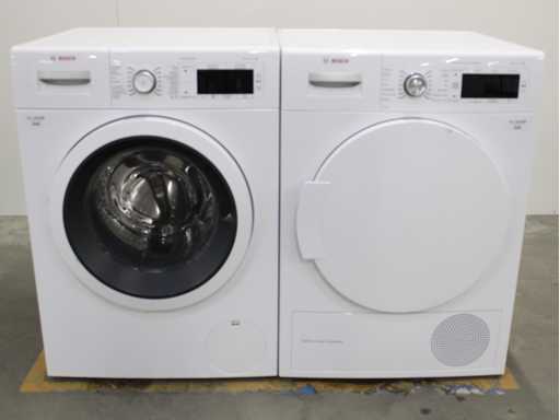 Bosch Serie|8 VarioPerfect Wasmachine & Bosch Serie|8 SelfCleaning Condenser Wasdroger
