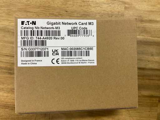 Scheda di rete Gigabit Eaton M3