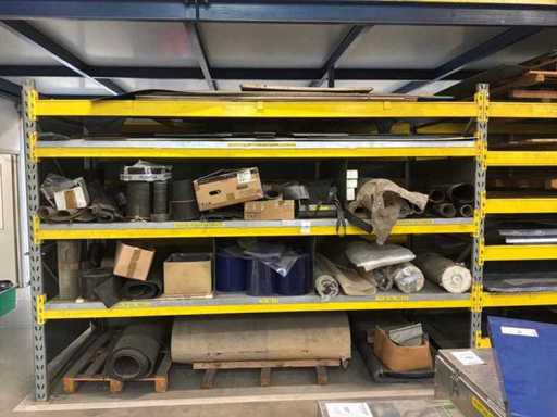 Voorraad kunststof en rubber