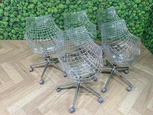 Driade Meridiana - 5x mobile design chair