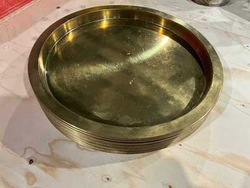 Tavă "aurie" Ø 38 cm (11x)