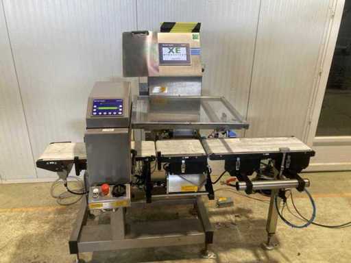 METTLER TOLEDO GARVENS - XE 3 CC - METAALDETECTOR EN WEEGMESSER COMBINATIE - 2014