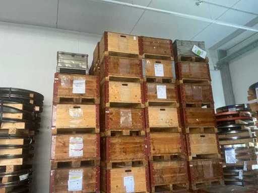 Wooden Storage boxes - 10pcs