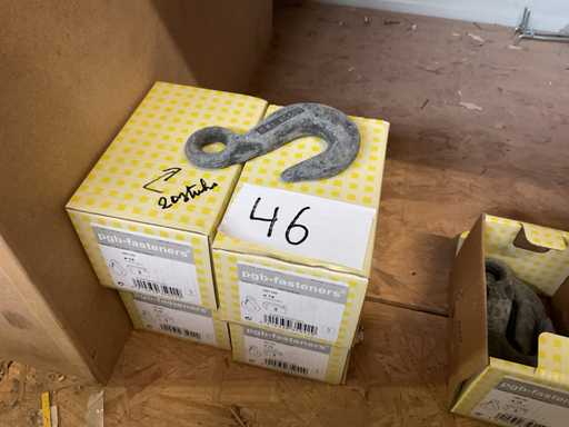 20 crochets de levage