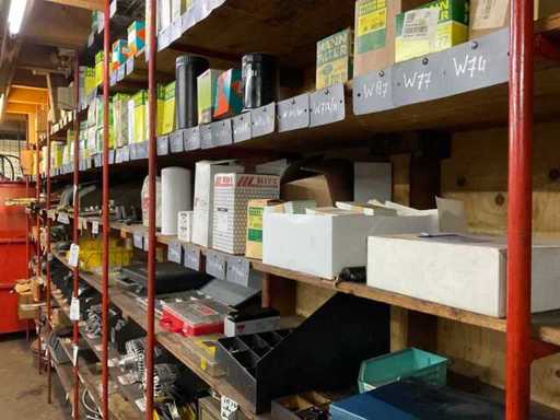 Partia części maszynowych