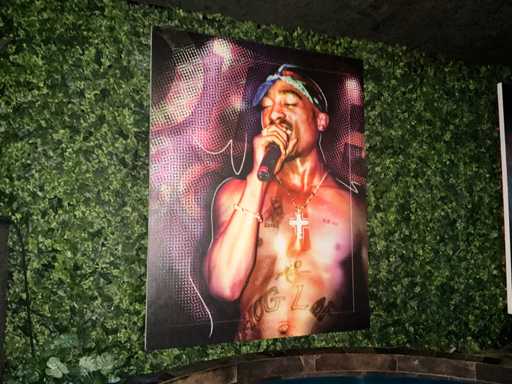 Wanddecoratie 2Pac
