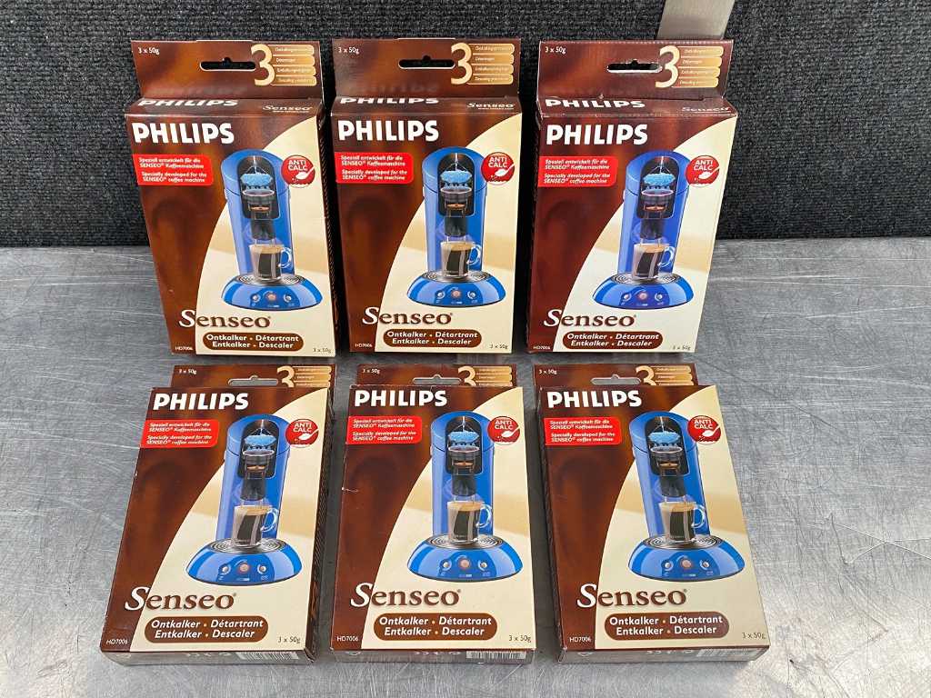 Philips - Senseo - Détartrant 3x 50 grammes (6x)