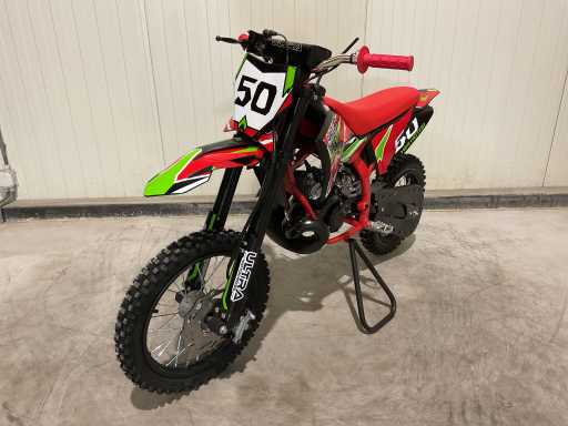 2025 Ultra Motocross Koshine 50 14/12" Dirt Bike Rossa