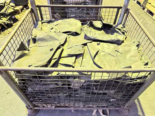 Batch of vinyl army bags