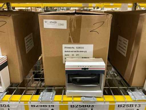 Ferramenta per porte a rosetta rotonda Brio (32x)