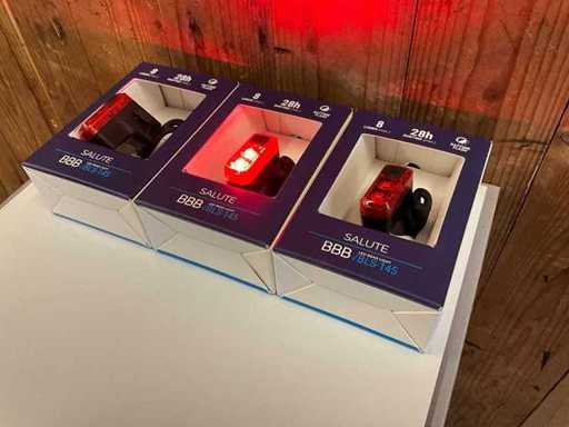 BBB Salute LED rear light (3x)