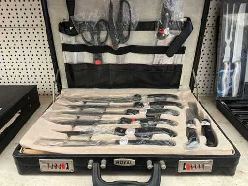 Royal Bbq accessories Set in case