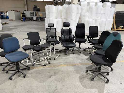   Chaises de bureau + chaises d’atelier