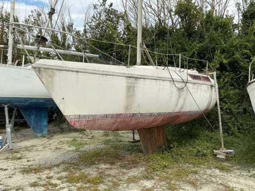 Classic sailboat - Sheet in progress