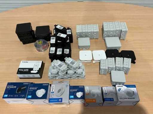 Braytron verlichtingsensor & elektrische boitjes
