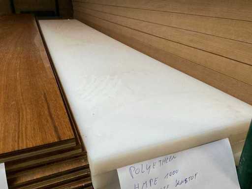 Lot de différentes feuilles plastiques (10 fois) - environ 4 m2