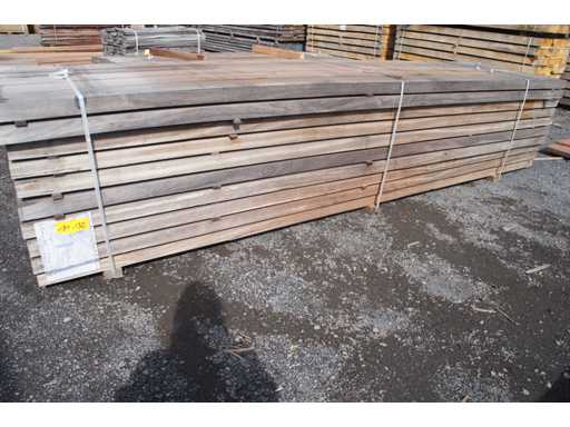 1,23 m³ Padouk 65mm