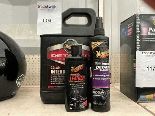 Auto interieur onderhouds product (3x)