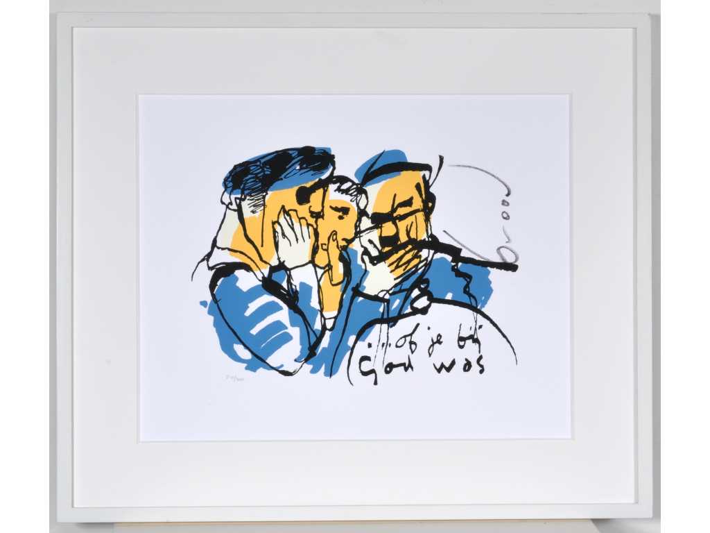 Herman Brood (Zwolle, 1946 – 2001) - Top framed