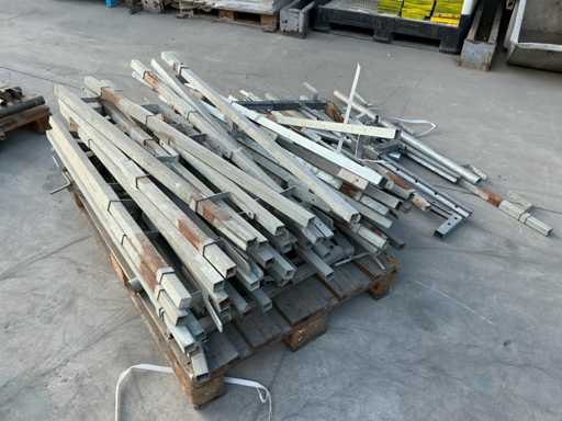 Scaffold balustrade holder (45x)