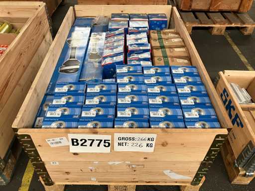 226 kg net (automotive) bearings from SKF and INA
