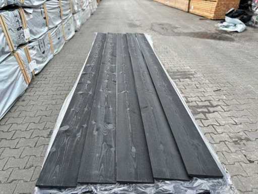 Swedish Rabat Black Coated 4800x195x16mm (100x)