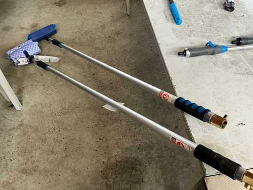 TalenTools 117/200cm Wasborstel met telescopische steel (3x)