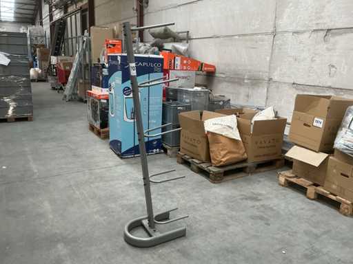 Metalen fitness steun