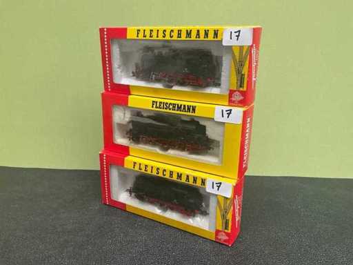 Fleischmann 4064 / 4093 / 4064 Train miniature (3x)