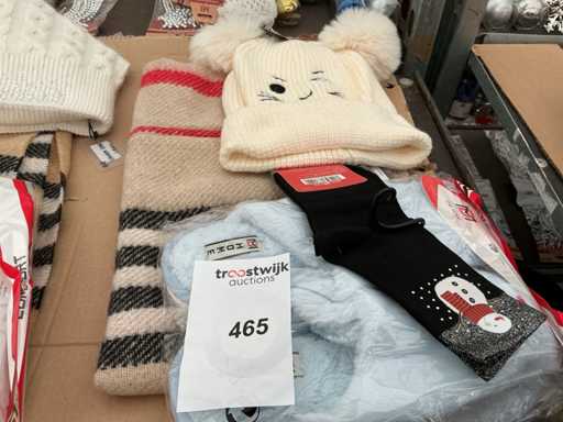 Charge verschiedener Kleidungsstücke.