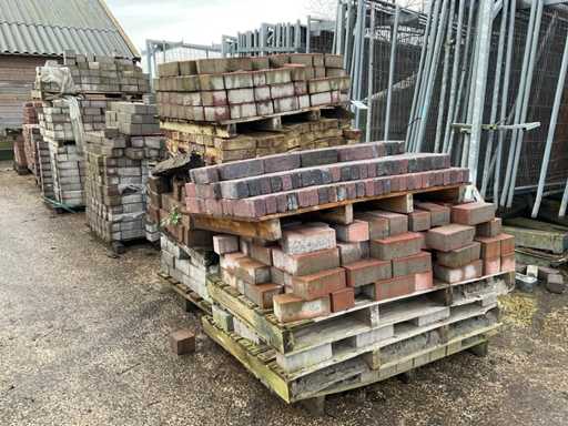 Palette verschiedener Steine (10x)