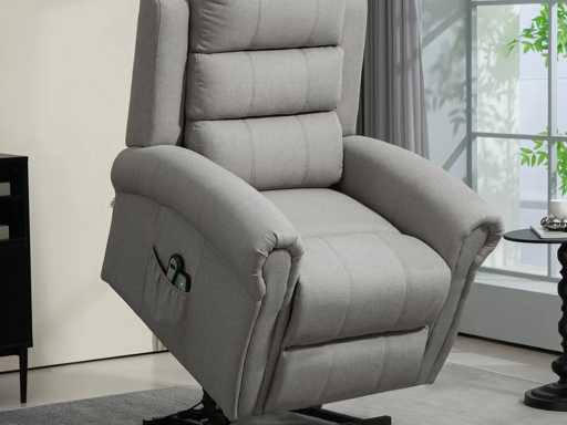 Recliner with Lift Assist, 8 Massage Points, Heated Backrest