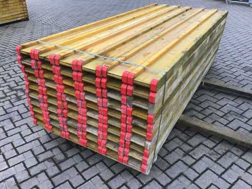 60 houten balken houten bekisting balk H20 L290 | so001070 V13