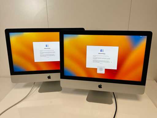 Apple iMac Retina 4K 21,5", QuadCore i5, 8 GB di RAM, 1 TB HDD, AMD Radeon Pro 555 2 GB Desktop All-In-One (2x)