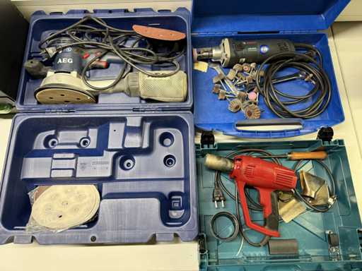 AEG / BOSCH Power Tool Bundle with Cases