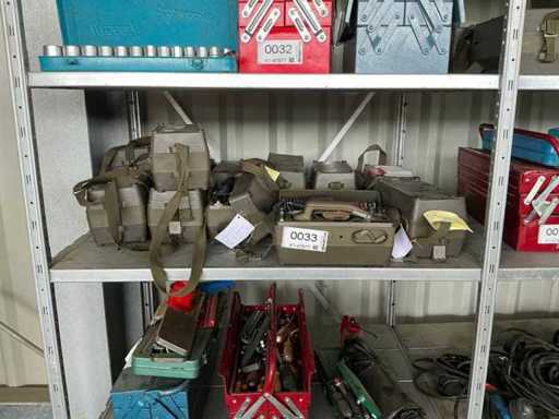 Mixed Lot of Field Telephones (12x)