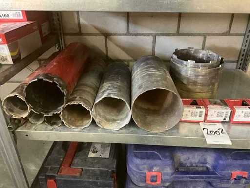 Dużo wiertła rdzeniowego