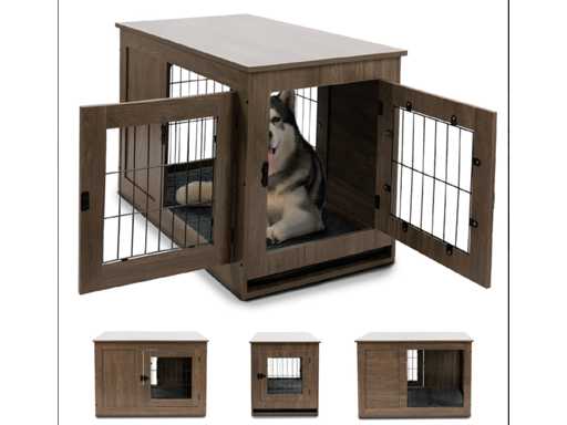 MaxxPet 88149 Trasportino in legno per cani (3 volte)