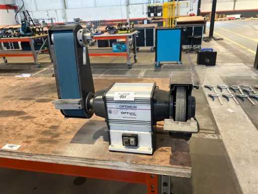 Optim OPTIgrind GU 20S ma?in? combinat? de ?lefuitor cu band? / piatr? de rectificat