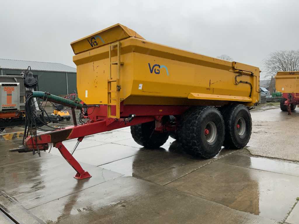 2017 Vgm ZK 22-2 Sand Tipping Trailer