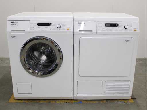 Miele W 5873 Edition 111 Waschmaschine & Miele T 8861 WP Edition 111 Trockner