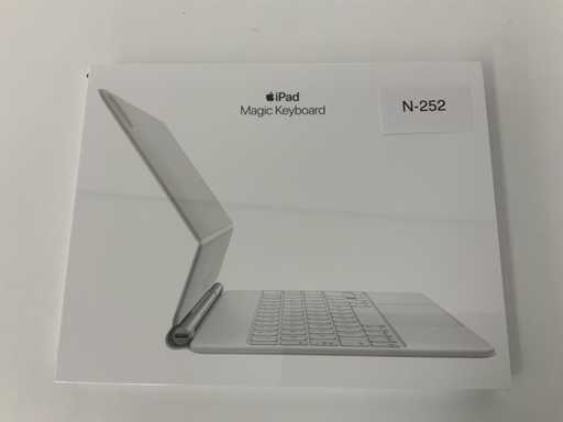 Apple - iPad Pro 11-calowa (1., 2., 3. generacja) i iPad Air (4. generacji) Magiczna klawiatura QWERTY (USA) Bia?a