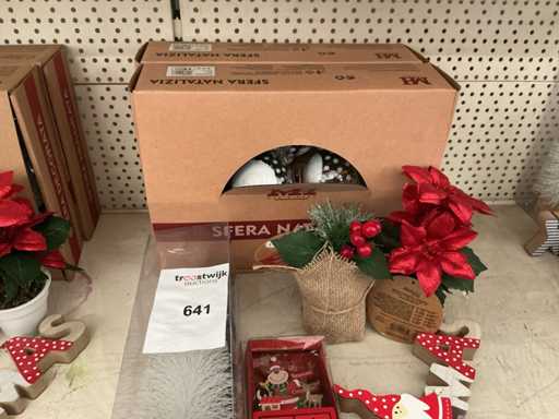 Weihnachtsdekoration für Partys.