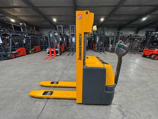 06/2022 Dienst + UVV 02/2027 Jungheinrich EJC216 1.600 kg Palletwagen Mierenstapwagen 1.758 uur