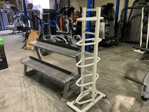 Multi-gym 2x rack inconnu