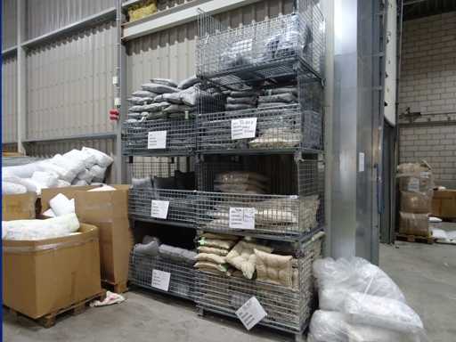 Contenitore mesh con contenuto (7x)