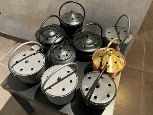 Molti accessori stufa (9x)