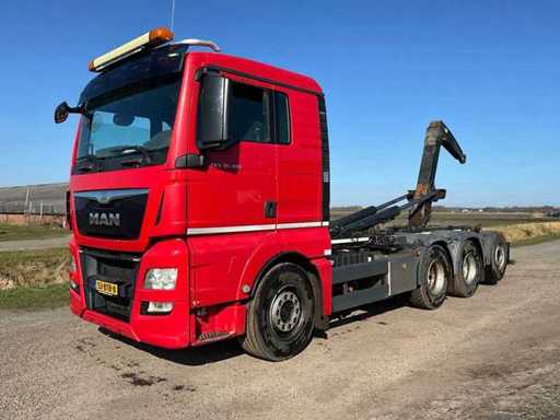 2015 Man TGX 35 480 Vrachtwagen met Haakarmsysteem