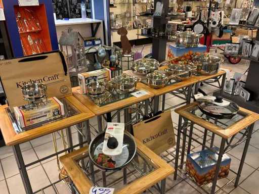 Cooking pot set + pans