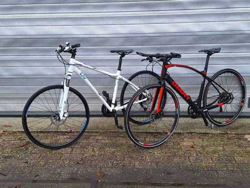 2x Giant Liv sports bike Gravel bike Men's bike (2x)
